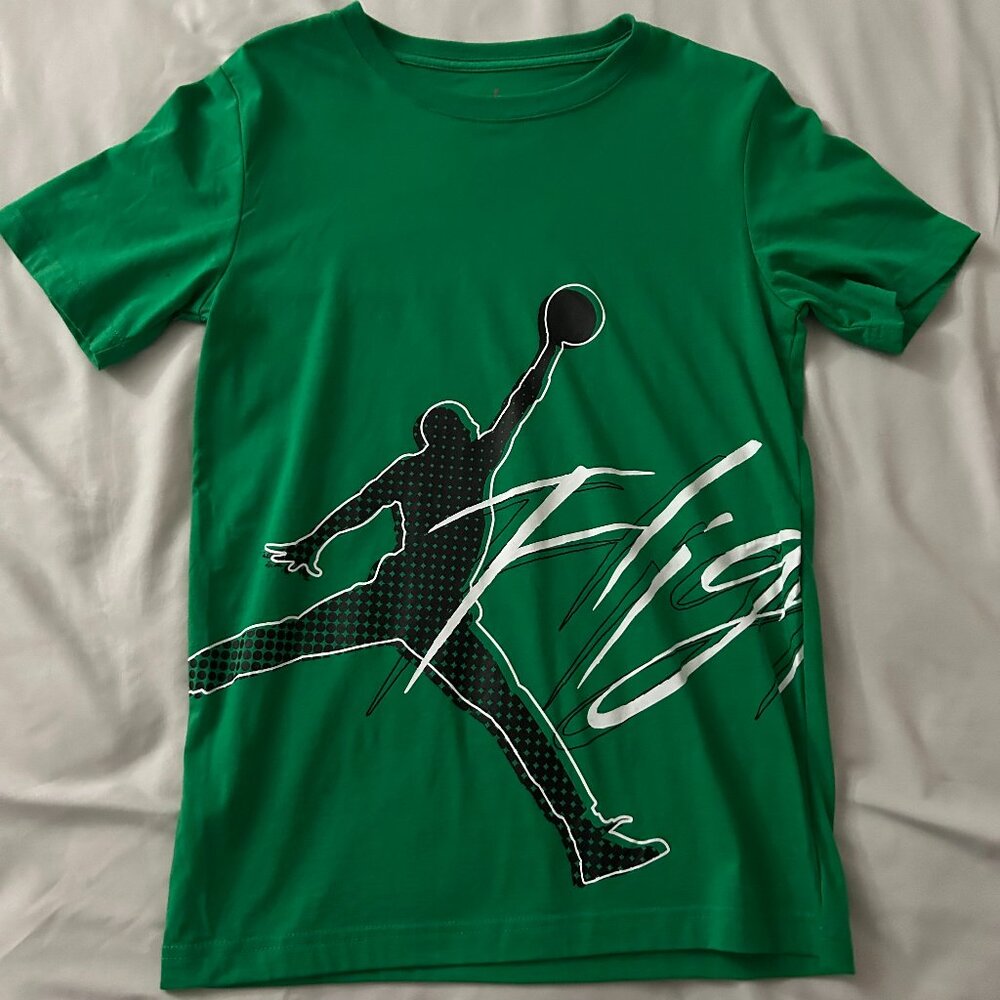 Green Jordan Flight Graphic Shirt